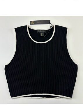 House of Harlow 1960 NEW rib knit black white tank top vest
Large Minimalist